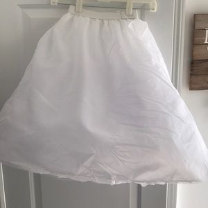 Crinoline & Tulle slip for little girl